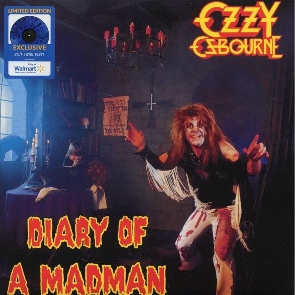 Ozzy Osbourne - Diary Of A Madman (ltd. ed.) (blue swirl vinyl) - Vinyl LP